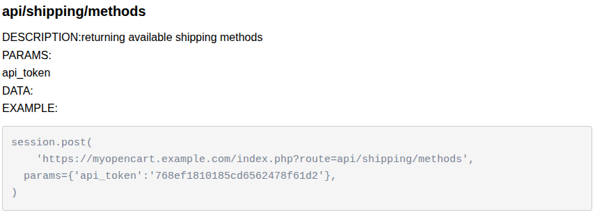 OpenCart connector screenshot 3