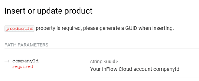InFlow connector screenshot 5