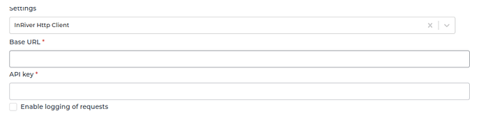 InRiver connector screenshot 1