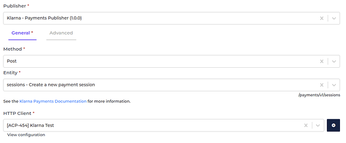 Klarna connector screenshot 4