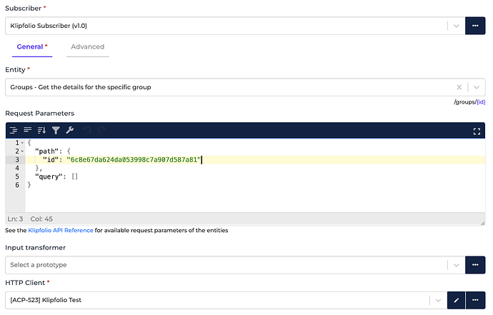 Klipfolio connector screenshot 2