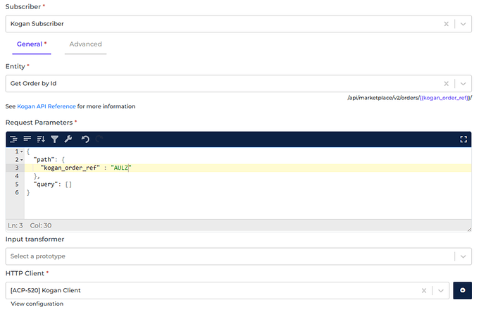 Kogan connector screenshot 1