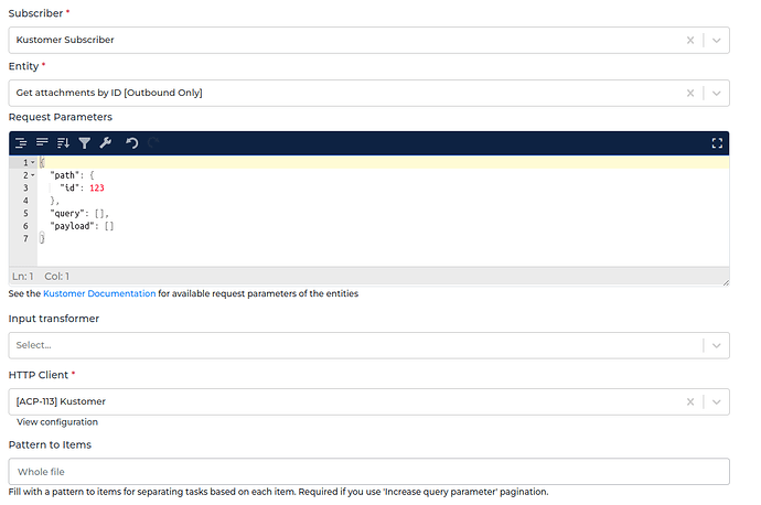 Kustomer connector screenshot 3