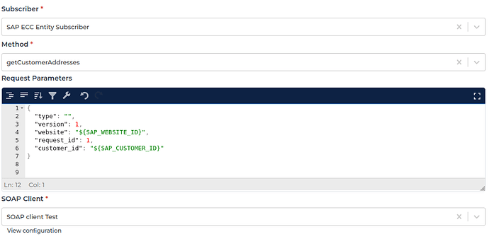 SAP ECC connector screenshot 1