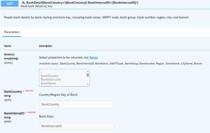 SAP S/4 HANA connector screenshot 3