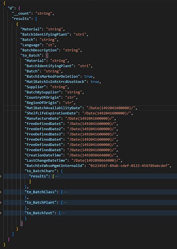 SAP S/4 HANA connector screenshot 7