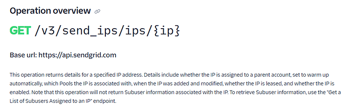 SendGrid connector screenshot 2