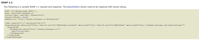 Sherpaan connector screenshot 3