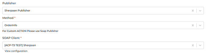 Sherpaan connector screenshot 5