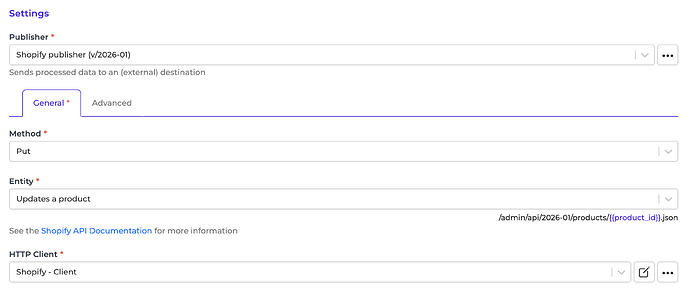 Shopify connector screenshot 3