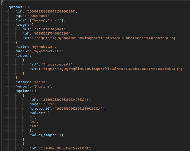 Shopline connector screenshot 6
