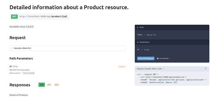 Shopware 6 connector screenshot 3