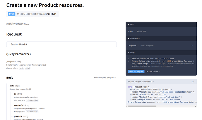 Shopware 6 connector screenshot 5