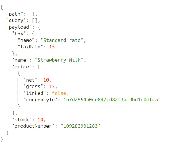 Shopware 6 connector screenshot 6