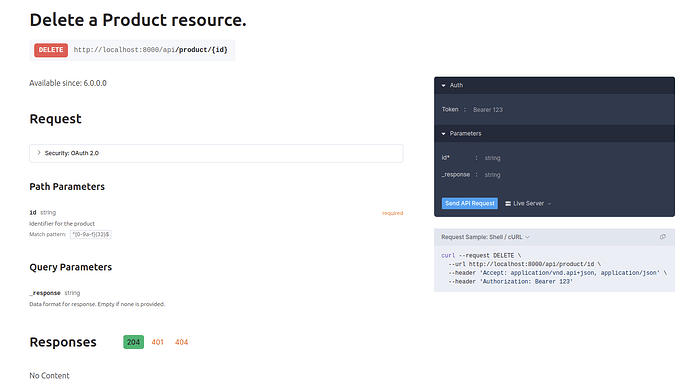 Shopware 6 connector screenshot 8