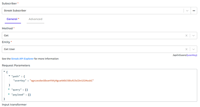Streak connector screenshot 1