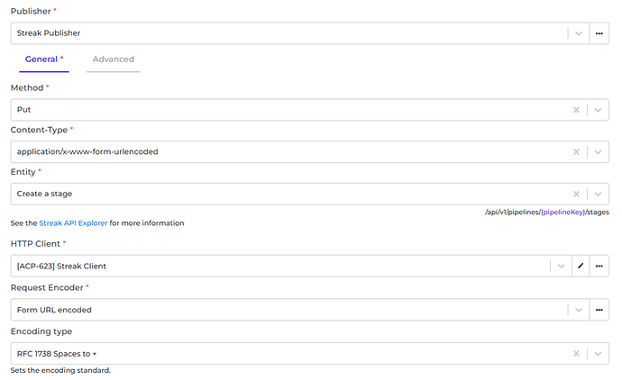 Streak connector screenshot 5