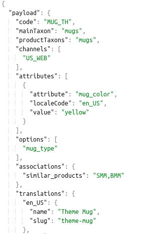 Sylius connector screenshot 6