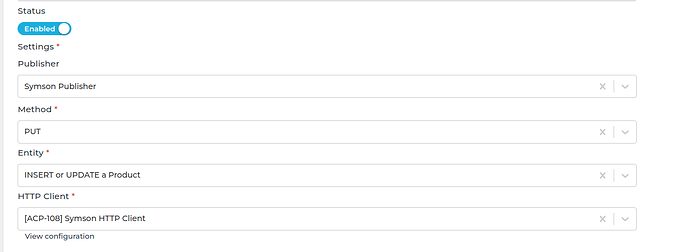 Symson connector screenshot 3