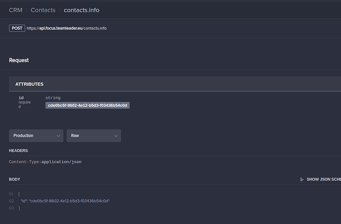 Teamleader connector screenshot 4