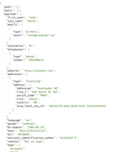 Teamleader connector screenshot 7