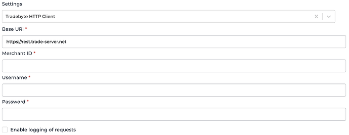 TradeByte connector screenshot 1