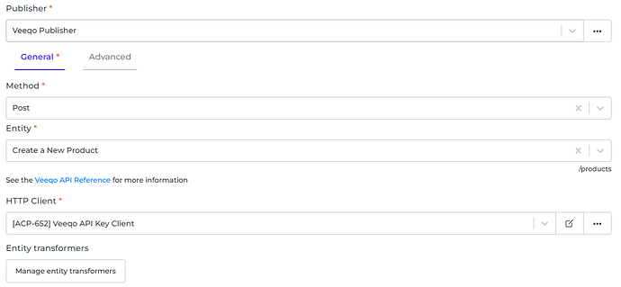 Veeqo connector screenshot 3
