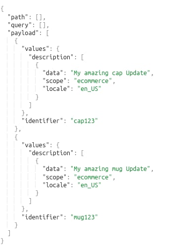 Akeneo connector screenshot 9