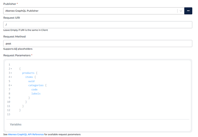 Akeneo connector screenshot 14