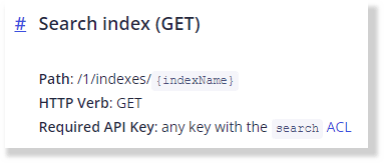Algolia connector screenshot 3