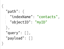 Algolia connector screenshot 6