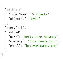 Algolia connector screenshot 9