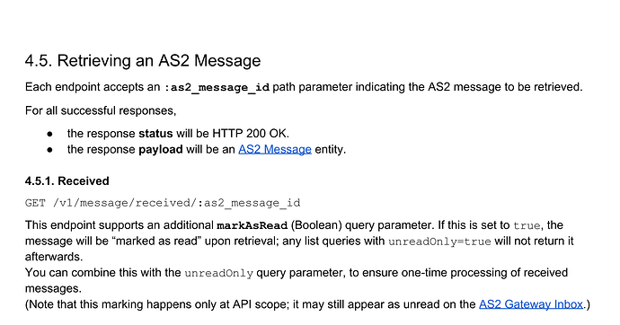 AS2 Gateway connector screenshot 3