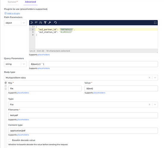 AS2 Gateway connector screenshot 6
