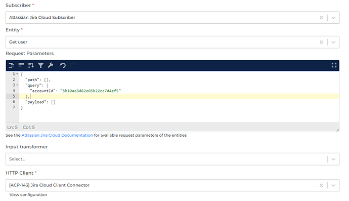 Atlassian Jira Cloud connector screenshot 1