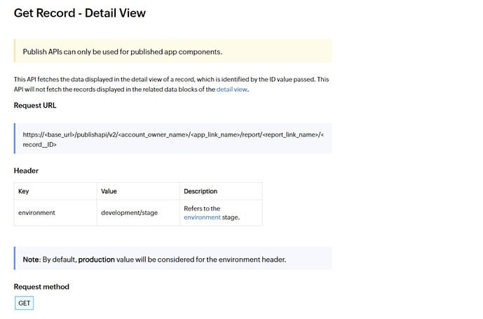 Zoho Creator connector screenshot 3