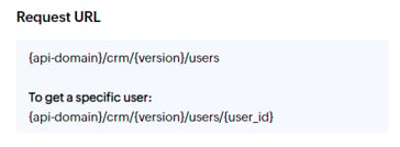Zoho CRM connector screenshot 2