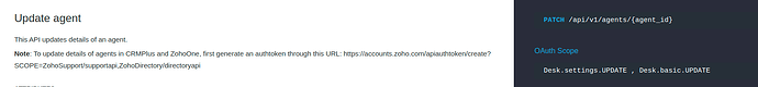 Zoho Desk connector screenshot 5