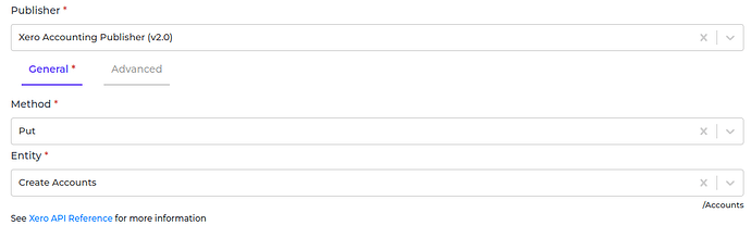 Xero connector screenshot 6
