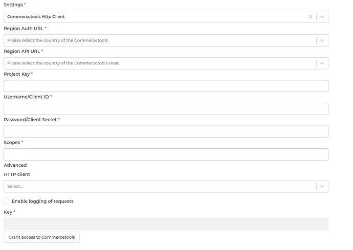 Pimcore GraphQL connector screenshot 1