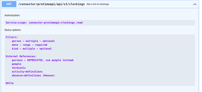 Protime connector screenshot 4