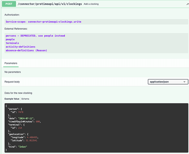 Protime connector screenshot 7