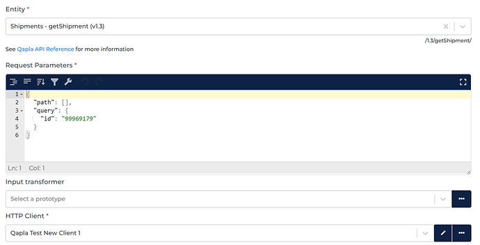 Qapla connector screenshot 1