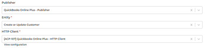 QuickBooks Online Plus connector screenshot 3