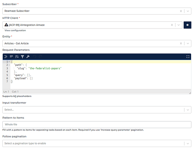 Reamaze connector screenshot 1