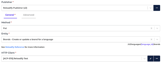 Reloadify connector screenshot 4