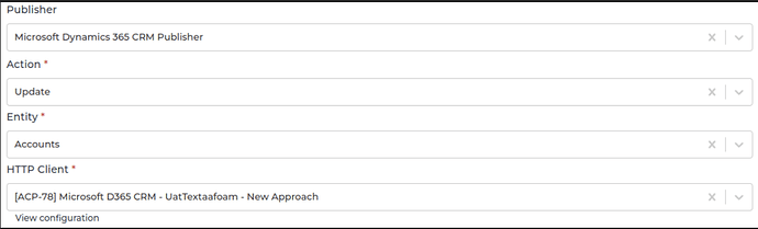 Microsoft Dynamics 365 CRM connector screenshot 5