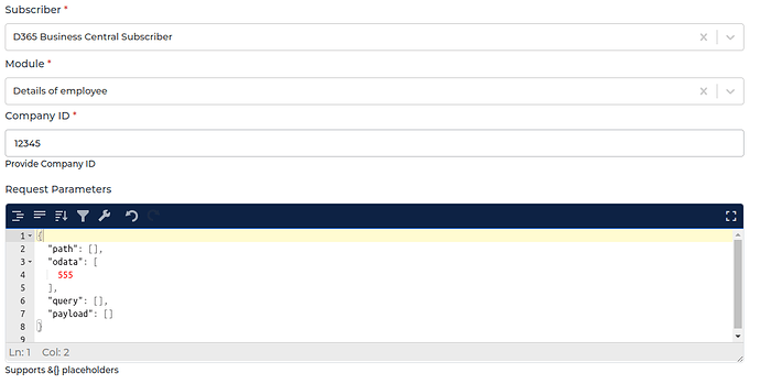 Microsoft Dynamics 365 NAV/Business connector screenshot 2