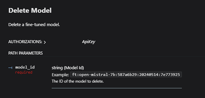 MistralAI connector screenshot 5