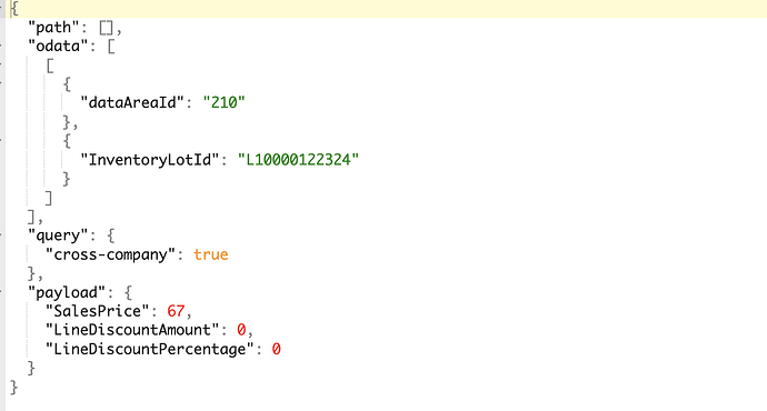 Microsoft Dynamics 365 F&O connector screenshot 5
